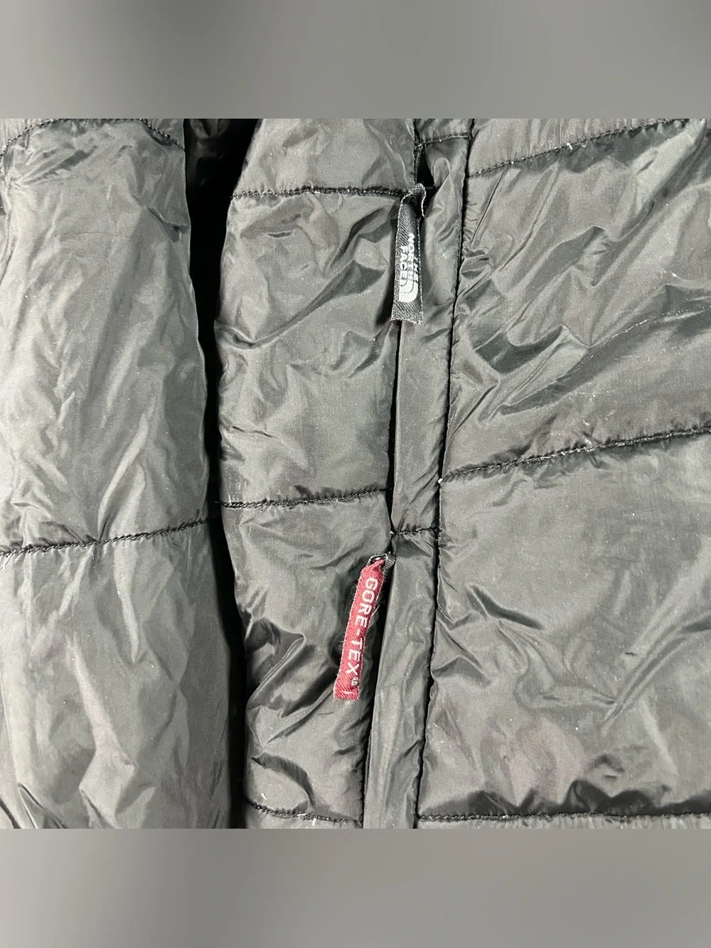 Vintage The North Face Summit Series Puffer Jacket Mens XL Black GORE-TEX XCR
